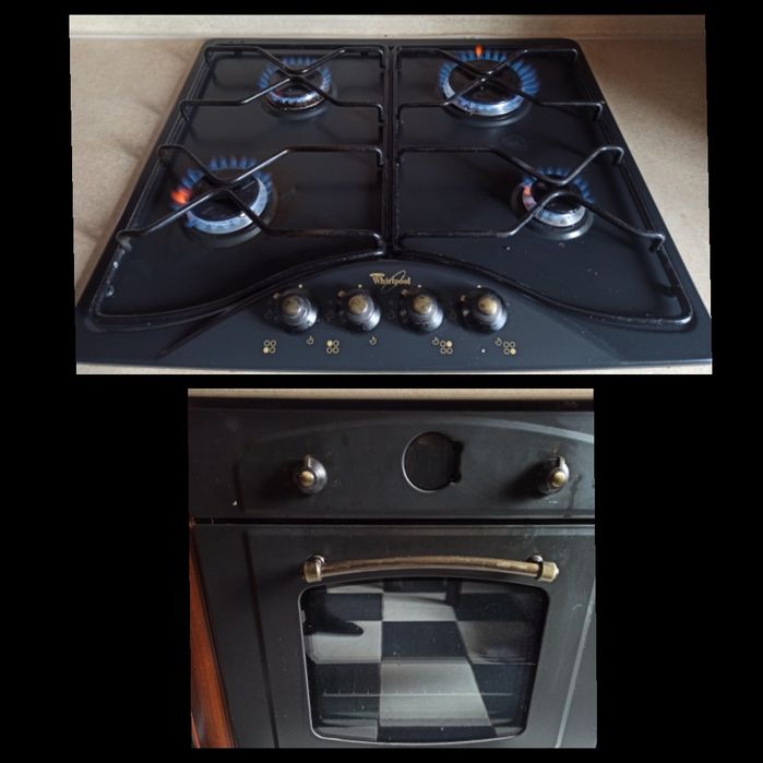 Духова шафа і газова варильна поверхня  Whirlpool