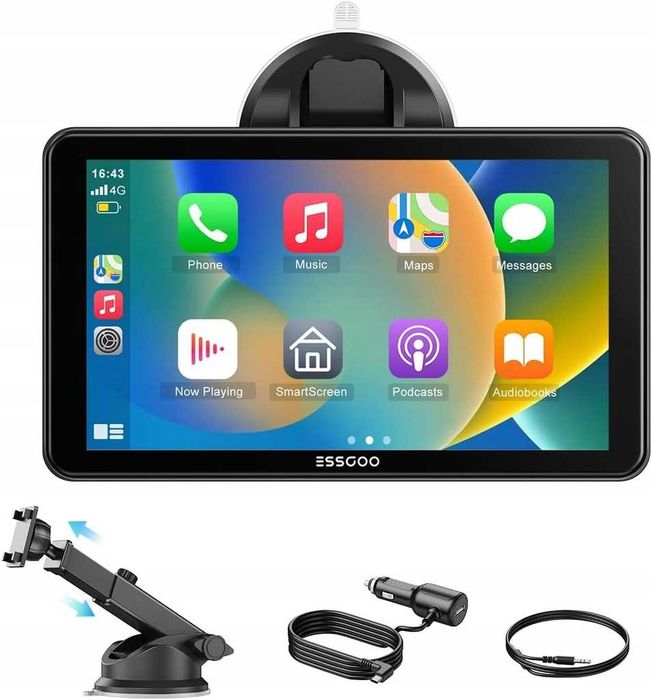 Bezprzewodowy ekran samochodowy