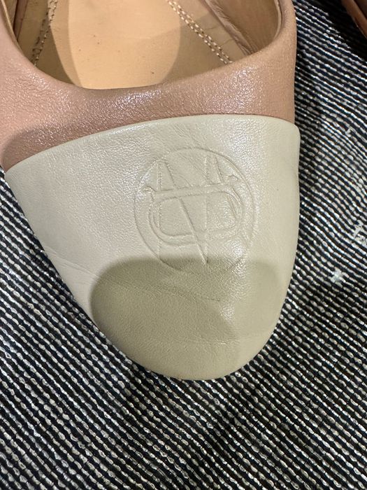 Шкіряні балетки Massimo Dutti