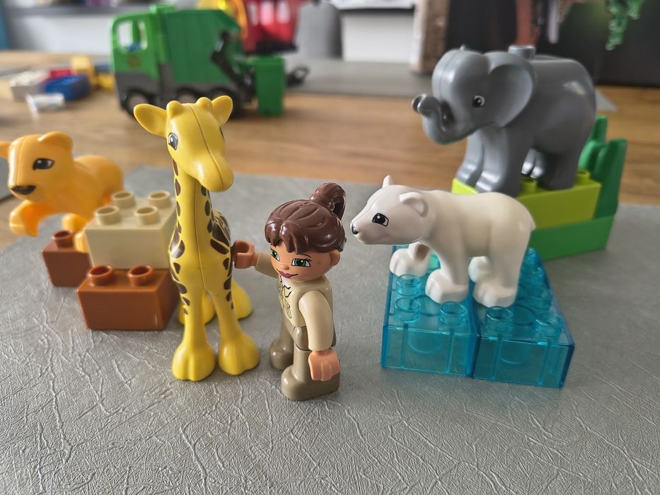 LEGO Duplo 4961 - zwierzęta w zoo +gratisy