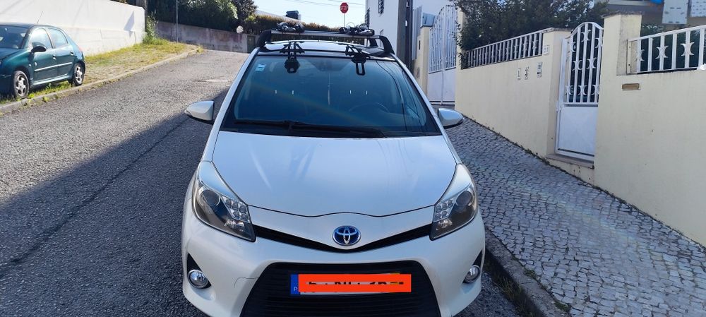 Barras tejadilho originais Toyota mais 2 suporte para bicicleta