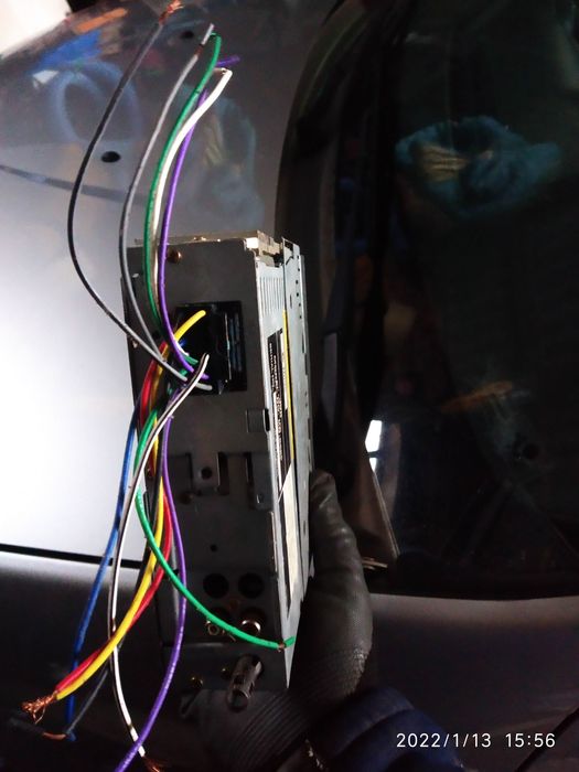 JVC магнітола. JVC