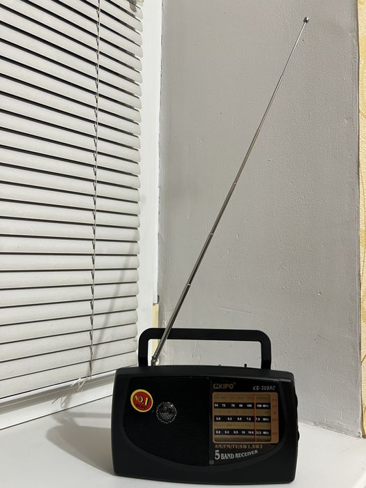 Радіо Радіоприймач Радиоприемник KIPO KB-308AC мощный и компактный
