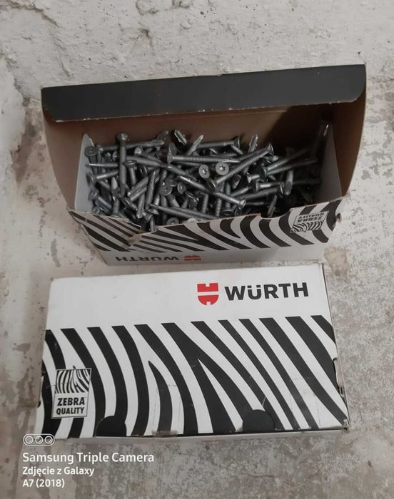 WURTH Śruba samowiercąca 6,3 x 65