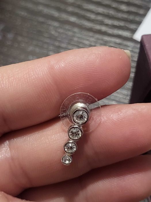 Сережки swarovaki