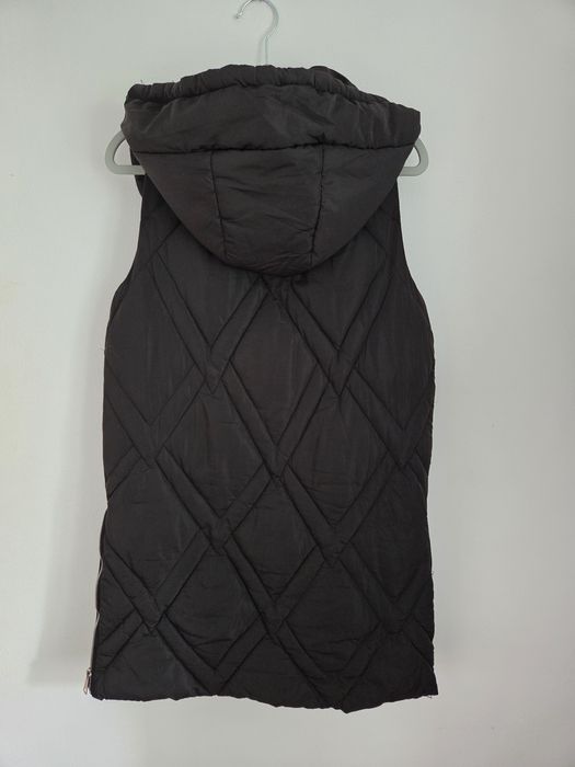 Blue Vanilla czarna kamizelka pikowana rozmiar S