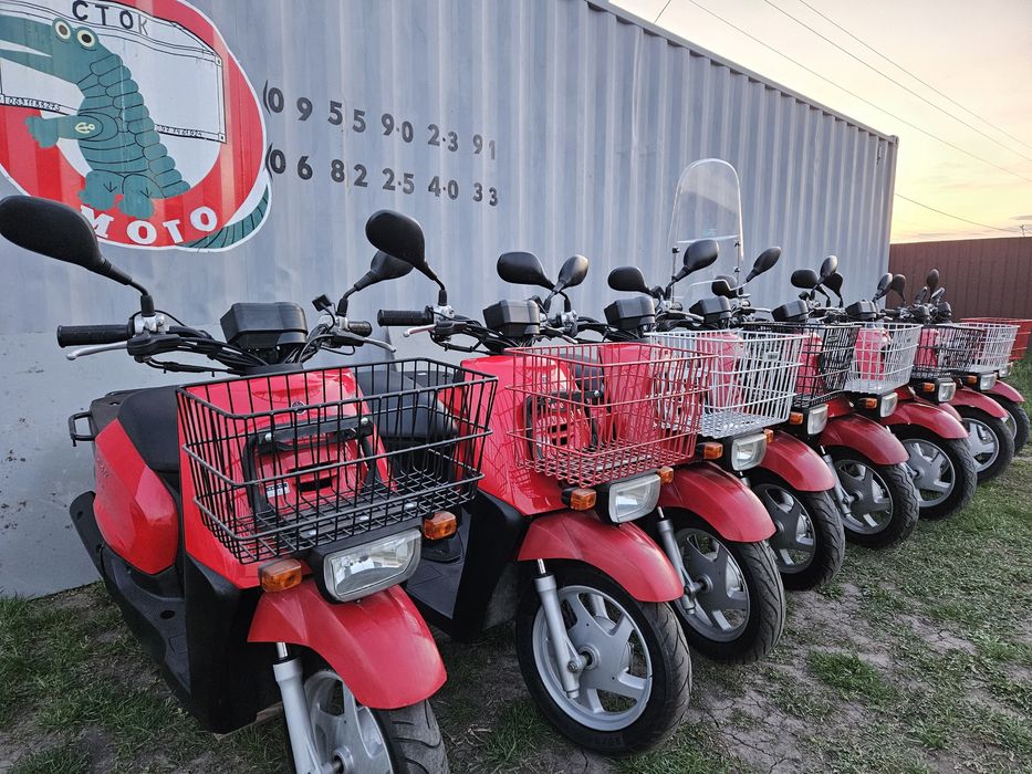 СтокМото:продажа опт./роздріб скутер ямаха гір gear ua06 ua07 ua08 Suzuki Lets 3 з контейнера без пробігу по Україні стокмото