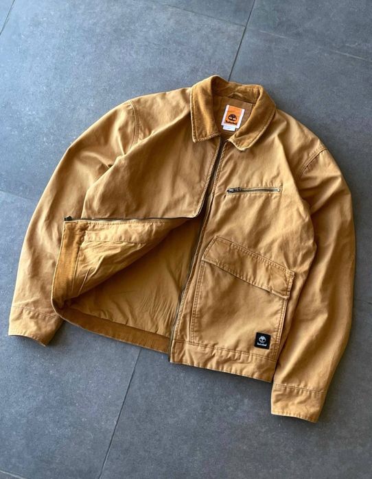 Джинсовая винтажная куртка Timberland оригинал размер M