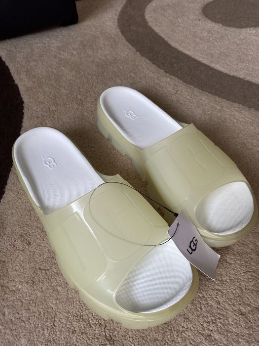 Шлёпки ugg прозрачные