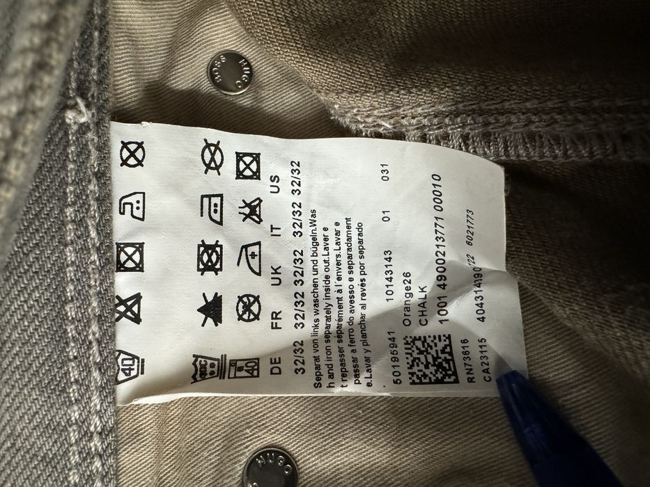 Hugo Boss Orange jeansy spodnie jeansowe dżinsy 32/32