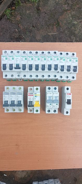 iek, abb, шнайдер: 6а, 16a, 25а, 32а, 40а