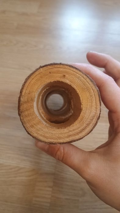 Drewniany tunel gryzonie 30cm
