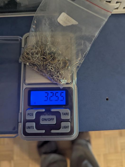 zlom srebrnej bizuterii 925