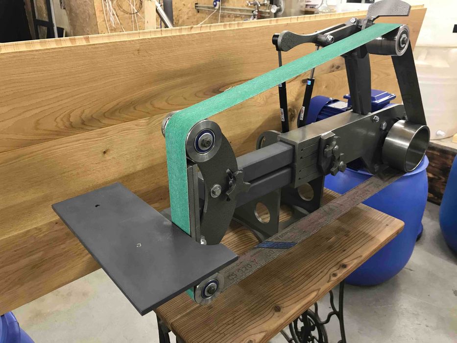 Гриндер 50x2000мм 220/380V поворотний