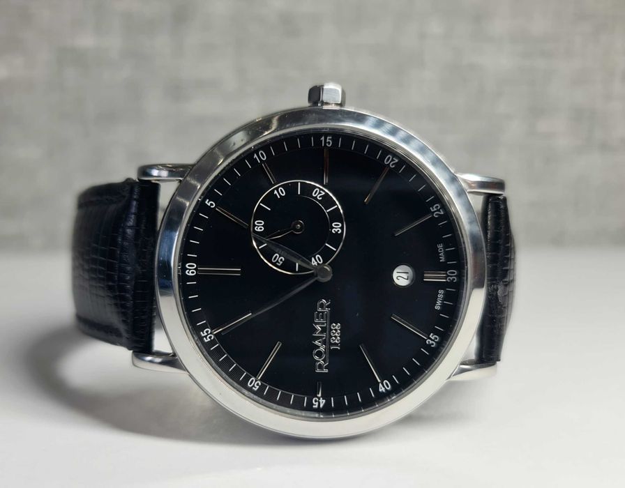Чоловічий годинник часы Roamer Vanguard 934950 Small Second 42mm