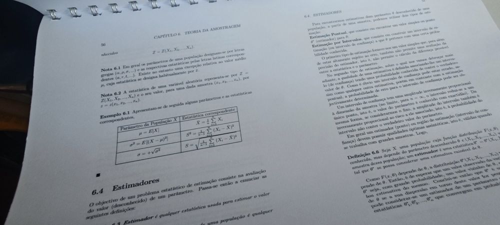 Compêndios diversos de estatística