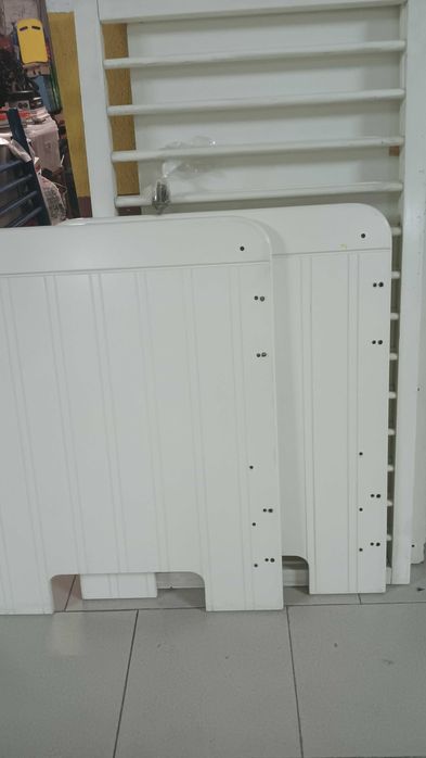 Cama de Bebé 120x60 Madeira Lacada a Branco em  Muito Bom Estado da Pré Natal