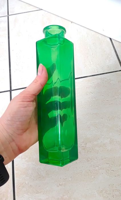 Butelki wazony kolorowe szkło