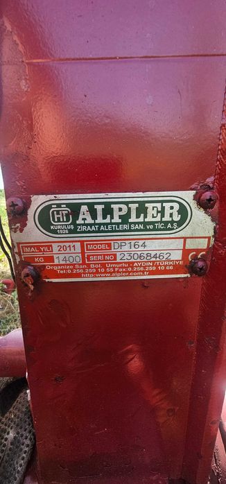 Плуг Alpler DP164