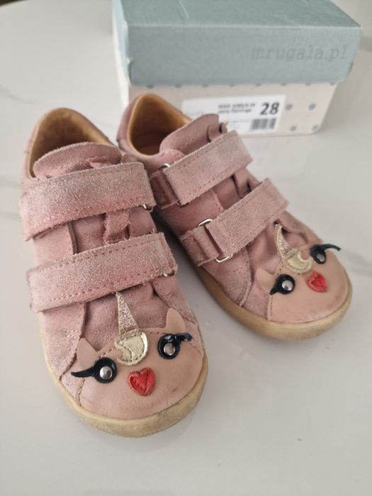 Mrugala Maki pony flamingo 28 półbuty sneakersy