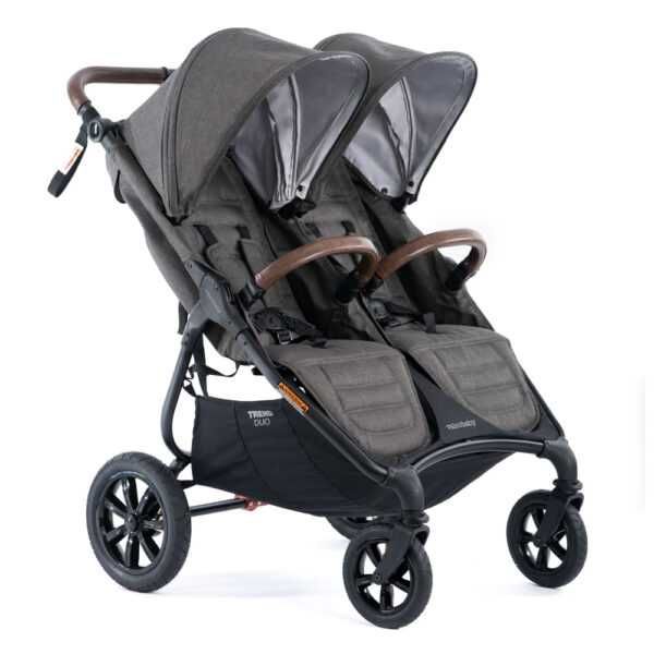 Valco Baby Trend Duo Sport wózek spacerowy bliźniaczy koła pompowane