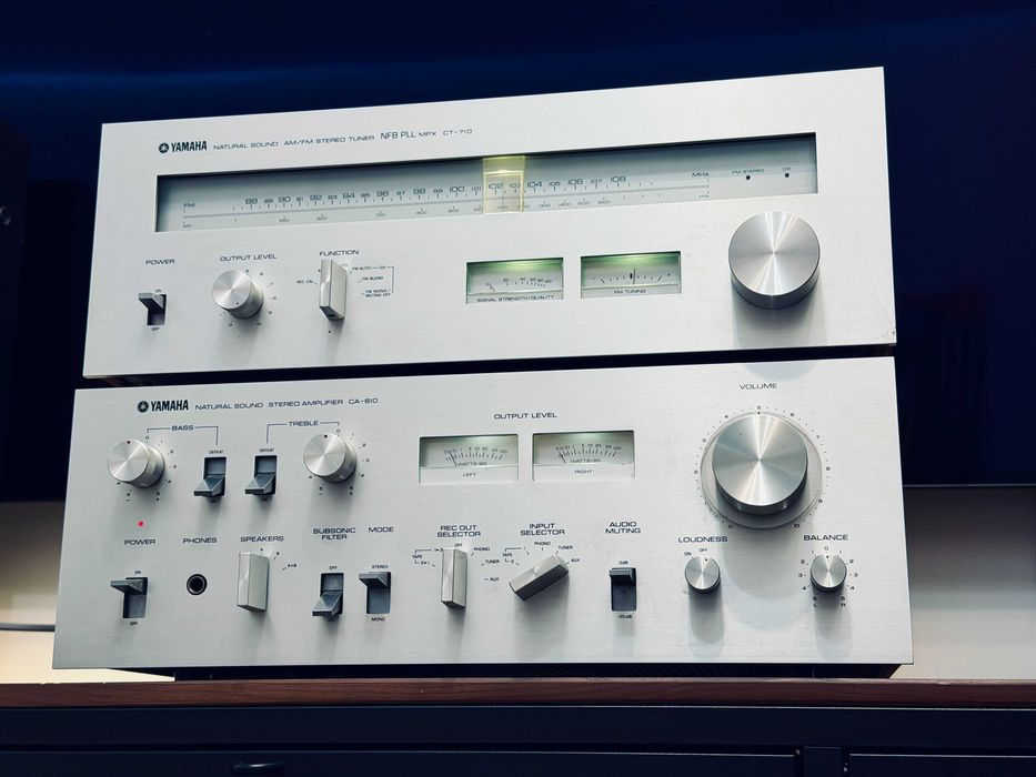 ‼️ Легендарный усилитель Yamaha CA-610 — винтажный Hi-Fi, стрелки