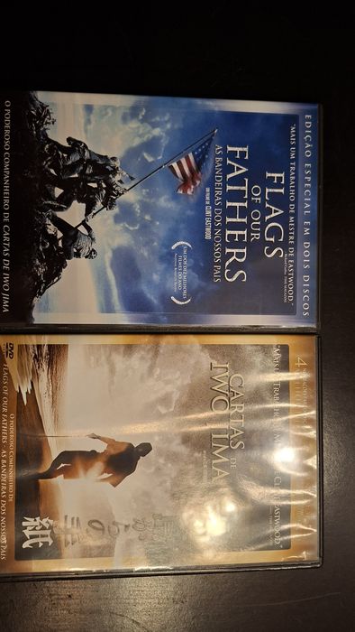 DVD - As Bandeiras sos nossos Pais  / Cartas Iwo Jima