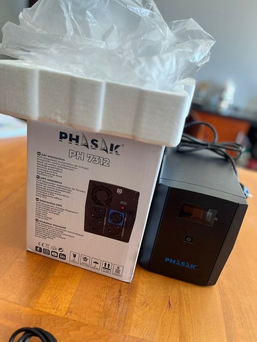 Bateria de backup - Phasak; NOVA