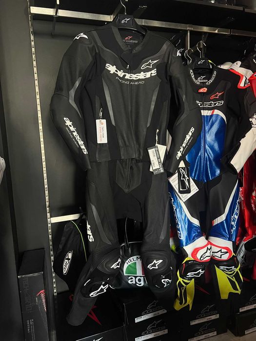 WYPRZEDAŻ!! Kombinezon motocyklowy ALPINESTARS GP FORCE V2 2PC BLACK '50  !Motoszafa!