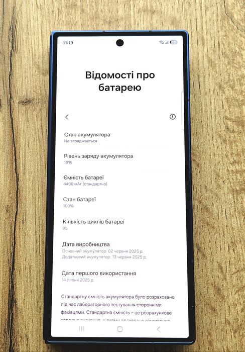 Samsung Galaxy Z FOLD 7 12/256Gb Blue Shadow. 2 фізичні сім. АКБ 100%
