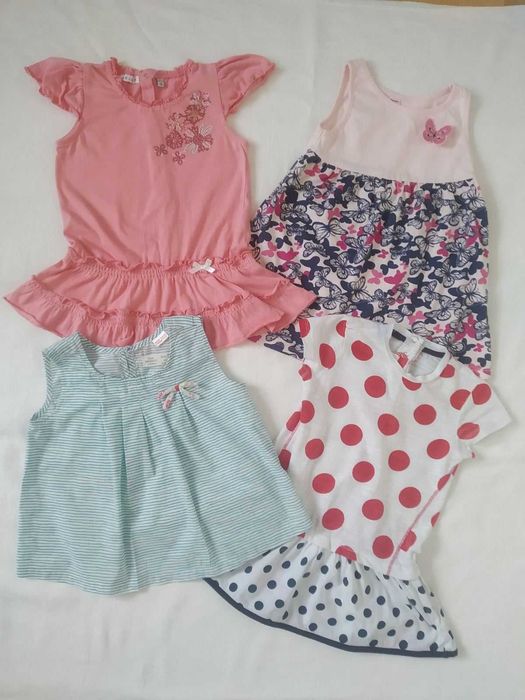 Летние платья для девочки Zara Chicco Gee Jay Melby, 18-24 месяца