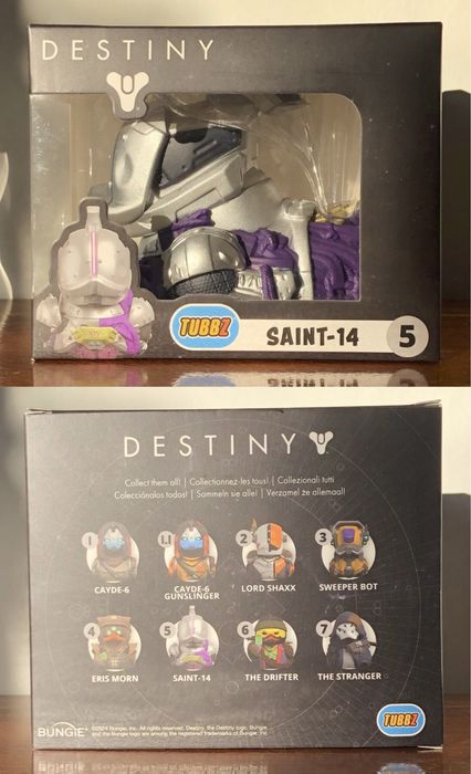 NOWA kolekcjonerska figurka TUBBZ kaczka Saint-14 Destiny gra ps4 PC X