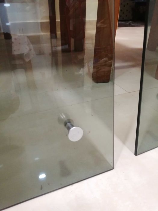 conj 2 portas de armario em vidro