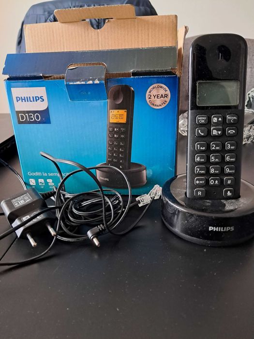 Telef. Sem Fios Philips + Telefone Avançado PT Comunicações (SDX 17C)