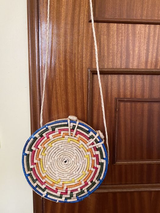 Mala textura Rafia colorida