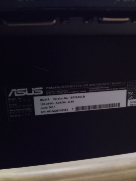Monitor Asus 24 cale be 24aqlb