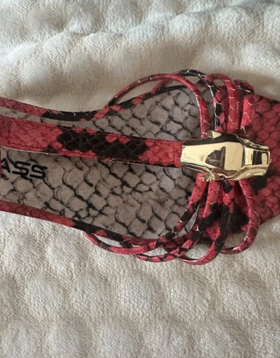 Sandały na obcasie Cavalli Glass rozm. 36