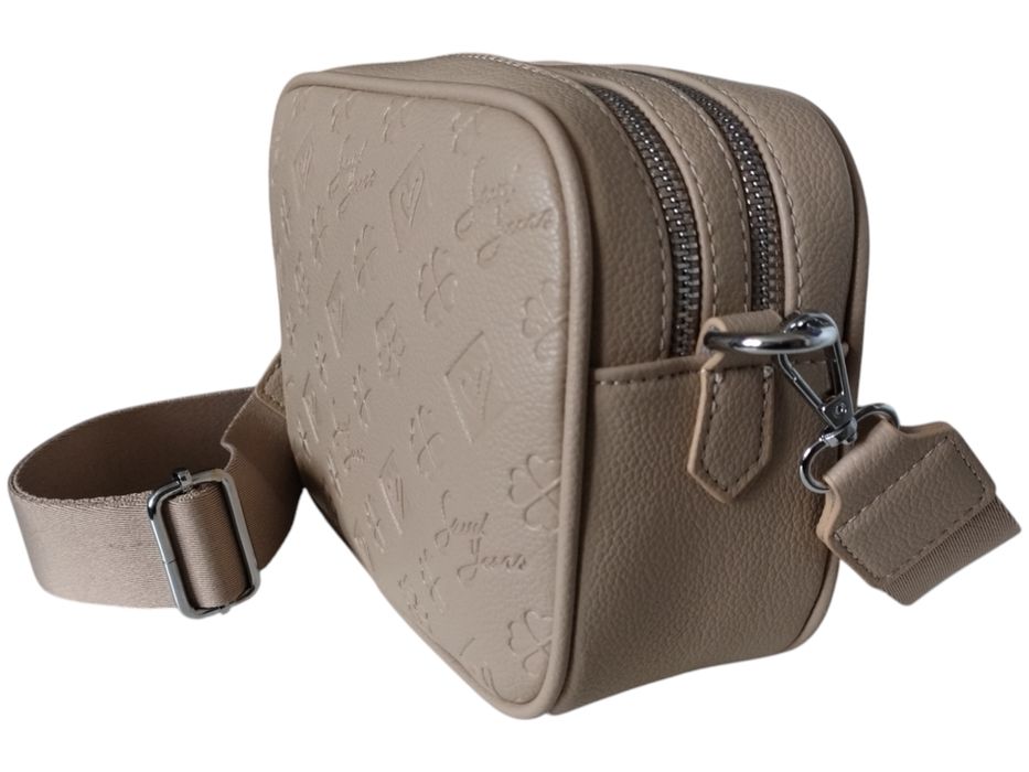 Torebka Damska Listonoszka W Miejskim Stylu Brązowa