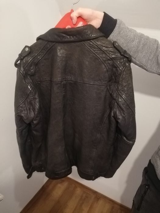 Kurtka męska naturalna skóra