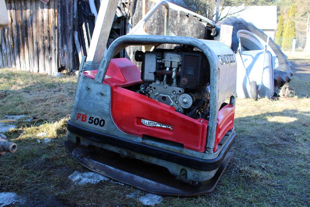 Zagęszczarka rewersyjna Swepac FB 500, 500 kg, Jak nowa tylko 170 MTH!