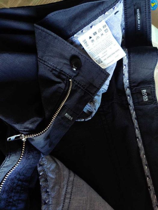 Джинсы (chino лето Hugo Boss Germany w34 dark grey.