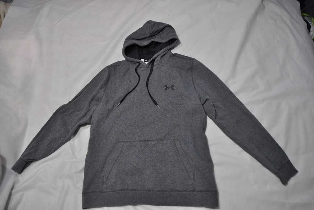 UNDER ARMOUR 2XL męska bluza dresowa z kapturem szar fitted sz4v2 xxl