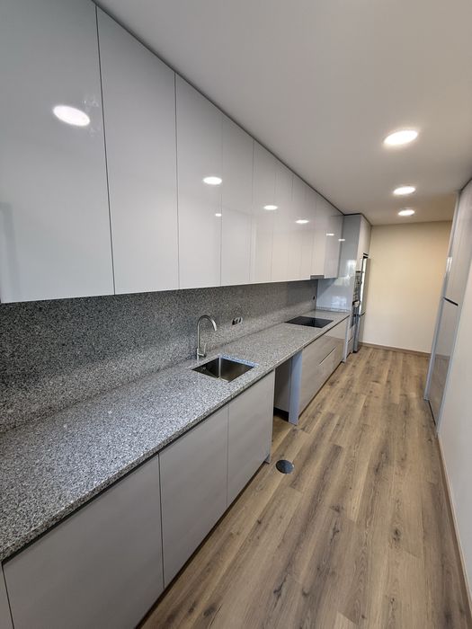 Cozinha Branco Brilho