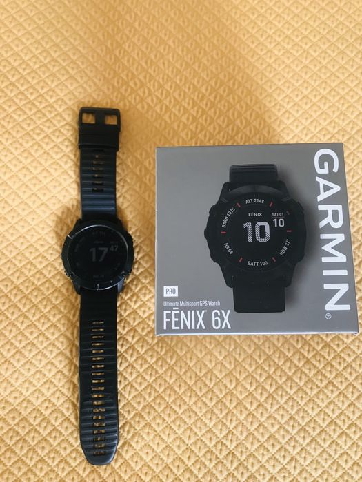Relogio Garmin 6X Pro original caixa e documentos