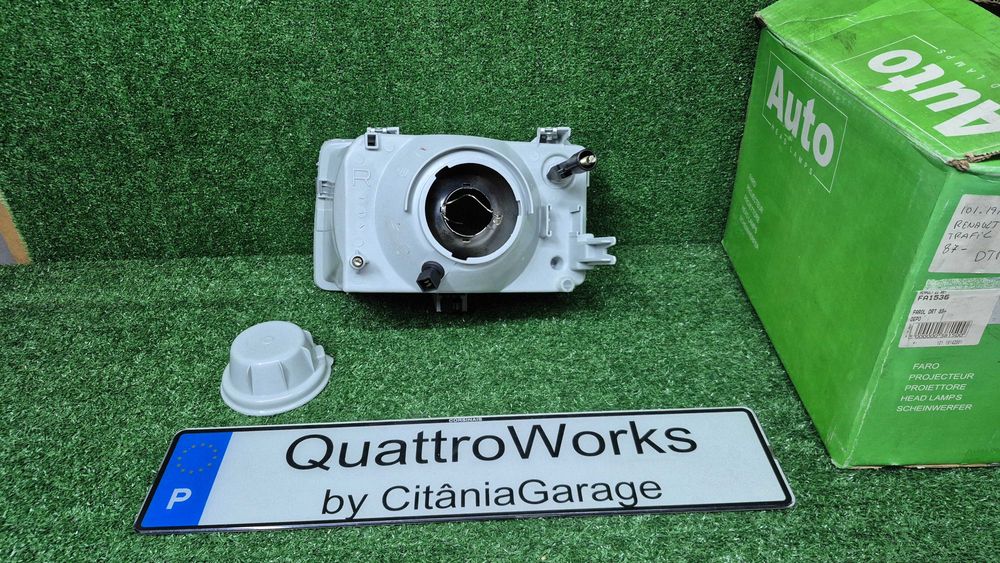 Otica Farol Frente Direito Renault 21 1987 a 1989 Ref. 551-1107R-LD-E DEPO - NOVO