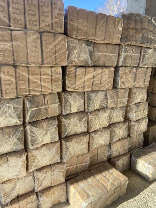 Паливні брикети Руф RUF пелети піні кей опт та роздріб