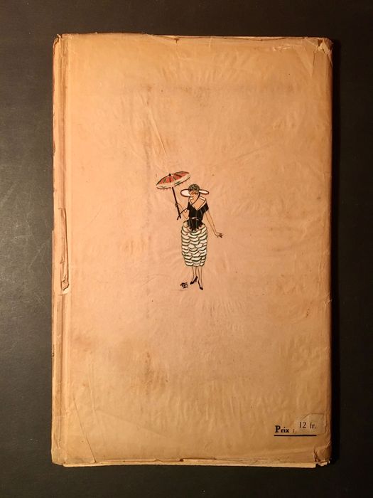 TRÉS PARRISIEN No 1 - 1920 - pintado à mão - catálogo de moda