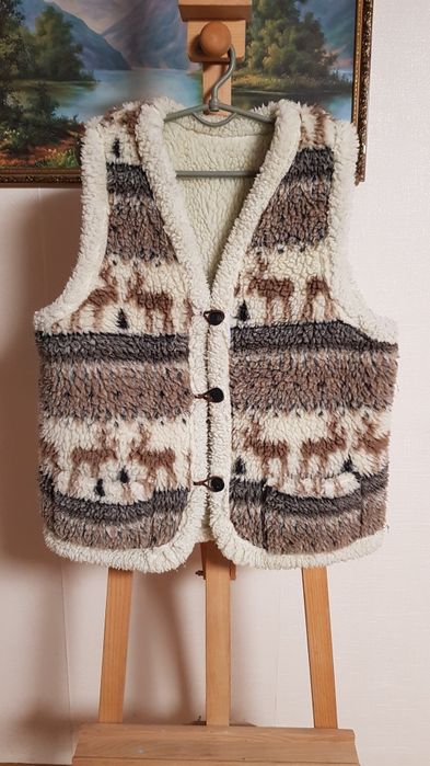 Жилетка из овчины