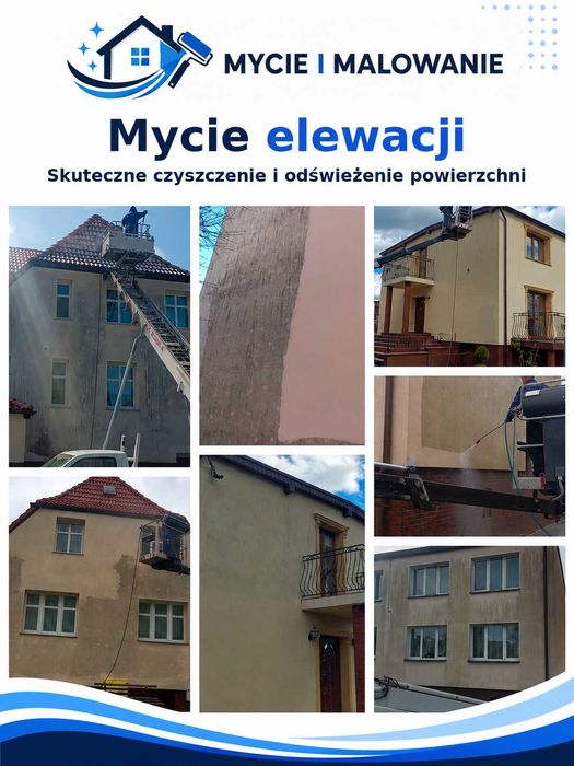 EKO Czyszczenie Słupsk - od 2008 r. profesjonalne mycie elewacji, kostki brukowej, dachów, hal, sidingu, paneli fotowoltaicznych i nie tylko!