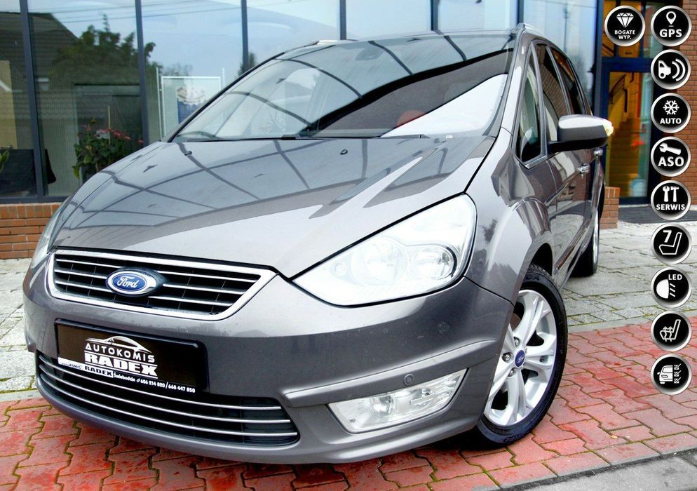 Ford Galaxy Navi|2x Park|6 Bieg|Tempomat| Serwisow|Bezwyp|Zarejestr.|Super Stan